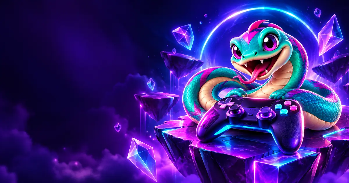 snakeee violet artwork for Casino